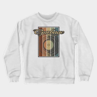 Garbage Vynil Silhoutte Crewneck Sweatshirt